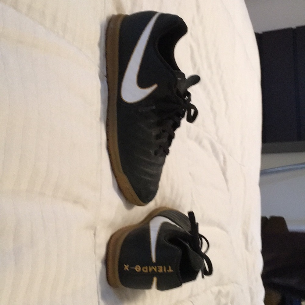 Boys’ Nike Indoor soccer shoes.
